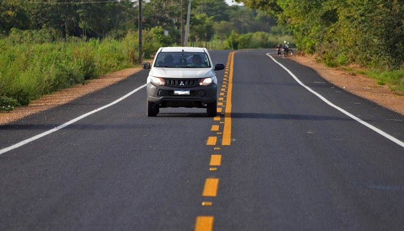 Inaugurado o trecho asfáltico de 6,71 km de extensão da TO-202